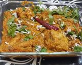 A picture of step 2 of Kolhapuri Chicken.