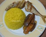 Foto langkah ke 6 dari resep Nasi kuning simple dengan racik.