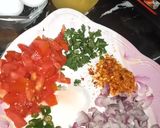 A picture of step 1 of Cheesey omelette😋چیزی آملیٹ😍.