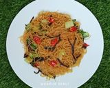 Foto langkah ke 4 dari resep 2. BIHUN GORENG SEDERHANA.