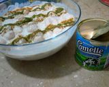 A picture of step 5 of Meethay Dahi Baday.
