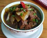 Rawon Patah (Pepaya Mentah) langkah memasak 6 foto