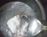 A picture of step 2 of White ploa in motton special dish in yoghurt.