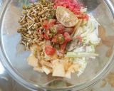 A picture of step 2 of Apple and Cabbage salad.