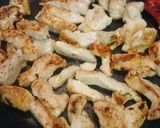 Foto do passo 3 de Fajitas de carne e frango
