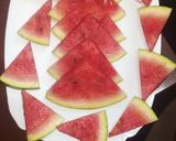 عکس مرحله 1 از دستور سینی اسلایس میوه😍🍎🍉🍊🍌🍓🍒
