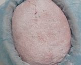 Foto langkah ke 13 dari resep Angkak Wijen Hitam Sourdough Bread.