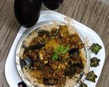 वांगे बटाटा सुकी भाजी (vange batata suki bhaji recipe in marathi) रेसिपी स्टेप 5 फोटो 