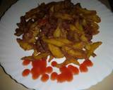Potato chips with beef#valentines recipe recipe step 6 photo