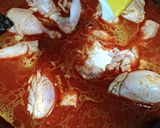 Foto langkah ke 4 dari resep Gulai Ayam Kacang Panjang.