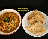 A picture of step 5 of Gawar Chana Dal Dhaba Style Sabzi.
