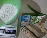 Foto langkah ke 1 dari resep Es Gabus Coklat Pandan.