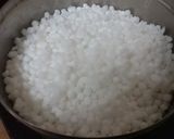A picture of step 1 of Sabudana Momos.