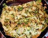 Foto del paso 5 de la receta: Cintas de espinaca con brócoli