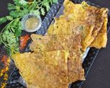 A picture of step 2 of Aata chilla.