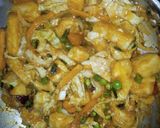 A picture of step 6 of Stir fry yam.