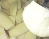 A picture of step 1 of Mashed potatoes and oven grilled chicken.