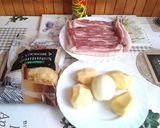Burgonyás káposztaágyon sült császárszalonna recept fázis 1 fotója