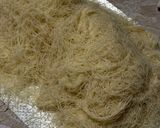 A picture of step 2 of Light Cheese Pie with Kataifi Pastry.