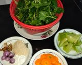 Foto langkah ke 1 dari resep Sayur Bening Bayam Brazil.