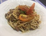 Foto del paso 2 de la receta: Espagueti con Carne &Tomate Confitado #lacocinadegiri #espagueti #tomate