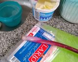 Foto del paso 1 de la receta: Fideos con crema, verdeo y jamón