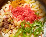 A picture of step 1 of Chicken shawarma.