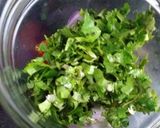 A picture of step 2 of Bukhari Mandi Chutney.