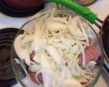 A picture of step 3 of Sweet and Spicy Sausage.