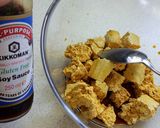 Popcorn "csirketofu" falatok gluténmentesen recept fázis 1 fotója