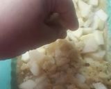 Foto del paso 3 de la receta: Torta granulada muy fácil de manzana y pera sin manteca 🍎🍏🍐