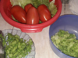 Milanesa con ensalada