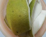 Hình bước làm 1 của món Mứt vỏ bưởi dẻo