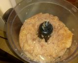 A picture of step 1 of Kafta Kabab.