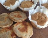 Foto del paso 3 de la receta: 🧁🥞 Muffins y pancakes de harina integral, sorgo y avena con banana🍌