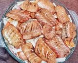 Foto langkah ke 4 dari resep Salmon Mentai Rice🍣.