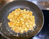 【炒】金沙豆腐的食譜步驟5照片
