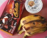 Foto langkah ke 1 dari resep #310.Frozen Chocolate-Dipped Peanut Banana Bites (3 items Only).