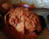 Foto langkah ke 3 dari resep Ayam ingkung panggang bumbu rujak.