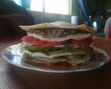 Foto del paso 6 de la receta: Torta de verduras (con masa similar al panqueque)
