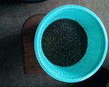 A picture of step 1 of Ugu and okazi soup.