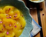 عکس مرحله 5 از دستور کمپوت گلابی زعفرانی 🍐
