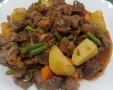 A picture of step 8 of Beef stew.