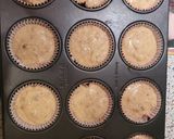 Diós-sárgabarackos muffin recept fázis 3 fotója