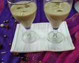 A picture of step 17 of Makhana kheer and jalebi parfait.