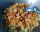 पपीता,चना दाल की सब्जी (papita chana dal ki sabzi recipe in hindi) रेसिपी चरण 3 फोटो