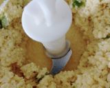 A picture of step 2 of Moong dal dhokla.