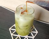 Foto langkah ke 2 dari resep Es Kopi Matcha Latte.