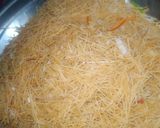 A picture of step 3 of Zafarni kheer siwiyan.