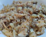 Foto del paso 7 de la receta: Dip🥯de tocineta🥓chorizo🍖y🧅cebolla caramelizada🥟